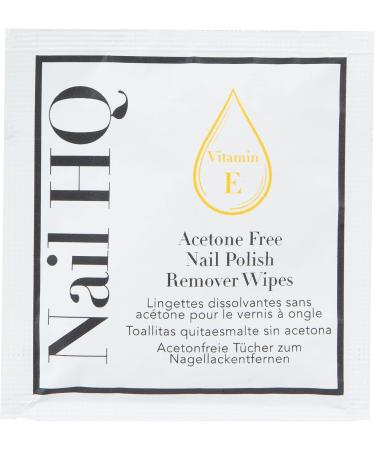 Nail HQ Acetone Free Nail Polish Remover Wipes - Buy Online on GoSupps.com