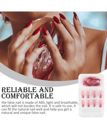 dijiusidy False Nail Fashionable Various Shapes Fingernail Full Coverage Strong Viscosity Adjustable Paster for Manicure Art 1 F741 1 1 count (Pack of 1) - Buy Online on GoSupps.com