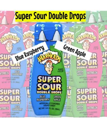  Warheads Warheads Super Sour Double Drops 30ml (Pack of 4) - Buy Online on GoSupps.com