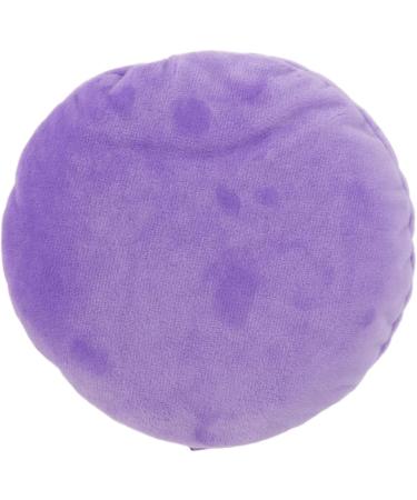 Makeup Puff Pad Powder Puff Wet Dry Washable Soft Swan Down Ultra Large Round Loose Powder Puff for Makeup Round Powder Blenders Sponges (Purple) - Buy Online on GoSupps.com