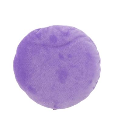 Buy Ultra Large Round Makeup Puff Pad - Soft Washable Swan Down Powder Puff for Wet/Dry Use - Purple | Perfect for Loose Powder Blending - Buy Online on GoSupps.com