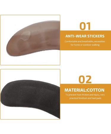 Healvian Heel Grips Cushions Inserts - 3 Pairs for Men and Women | Shoe Insoles for Loose Shoes | Foot Care Protector - Buy Online on GoSupps.com