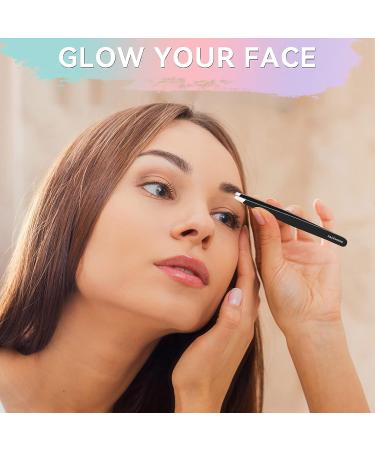 FACEMADE 3-Piece Tweezers Set for Women and Men - Stainless Steel Eyebrow Tweezers, Scissors, and Razor for Facial Hair Removal - Buy Online on GoSupps.com