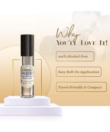 MOBETTER FRAGRANCE OILS' Kreed Silver Mountains of Water Men Fragrance Body Oil 1/3 oz roll on Glass Bottle - Buy Online on GoSupps.com