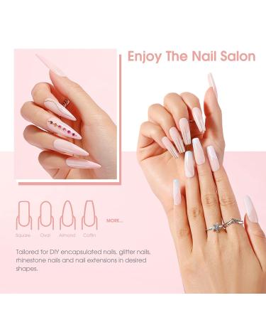 Rosalind Poly Nail Gel 60ml - Soft Pink UV/LED Acrylic Nail Extension & Repair Gel for Manicure - Buy Online on GoSupps.com