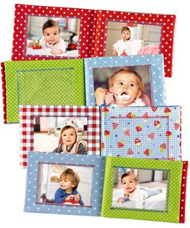 Buy Fabric Photo Album for Baby Memories | Happiness in Every Page - Buy Online on GoSupps.com