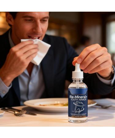  G n rique Tooth Armor Liquid Repair Kit 60 ml Dental Armor for Tooth Decay Gum Repair Solution | Refreshing Health Drop for Gum Care - Buy Online on GoSupps.com