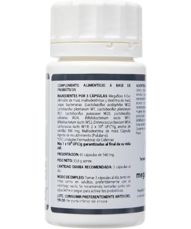  EQUISALUD Equisalud Microbiota Megaflora 9 60 Capsules - Buy Online on GoSupps.com