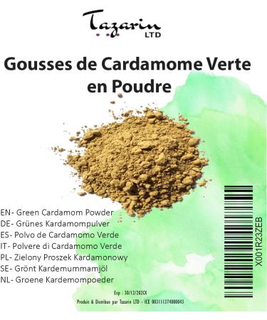 1kg Cardamom Powder - Ground Green Cardamom - Intense Aroma & Taste - Elettaria Cardamomum - 100% Natural Pure and No Additi - Buy Online on GoSupps.com