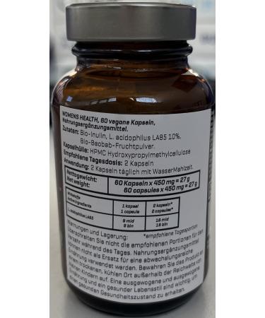 Buy Diet-Food No. 1 Women's Health Probiotic - Vegan Capsules (60 pcs) for Optimal Digestive Support | International Shipping Available - Buy Online on GoSupps.com