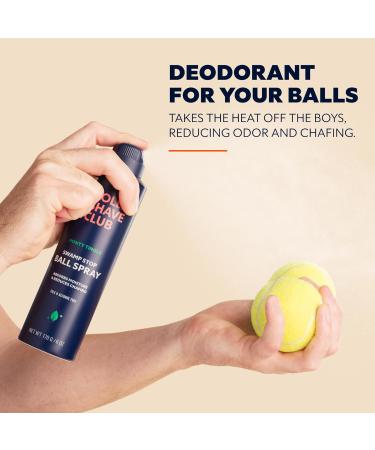 Dollar Shave Club | Ball Spray (2 Pack) | Fast Absorbing Body Deodorant Spray for Men - Buy Online on GoSupps.com