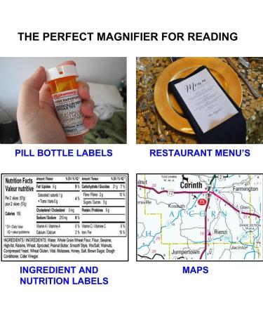 Best Pocket Magnifying Glass by iLumen8-3X Small Magnifier with Lights. Great for Seniors  Kids  Travel. Fits into Purse or Pocket Read Maps  Menu  Jewelry  Coins Hobby Stamps. Lighted Low Vision Aid 1 Magnifier - Buy Online on GoSupps.com
