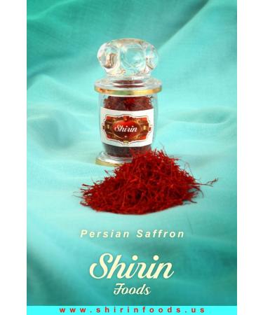 SHIRIN Saffron Grade 1 - 1 Gram Premium Quality All Red Threads for Tea and Rice - 0.035 OZ Pure & Natural Saffron Spice - Pack of 1 - Buy Online on GoSupps.com