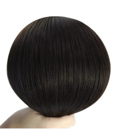 Youngsee 55cm Brown Real Hair Extensions - Remy Weft Hair - Double 100g #2 for Easy Insertion - Buy Online on GoSupps.com