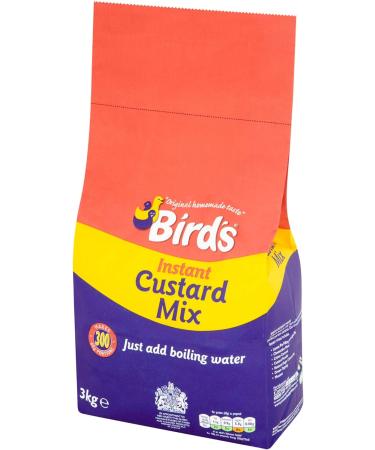 Bird's Instant Custard Powder 3 Kg - Original Homemade Taste (Pack of 1) - Buy Online on GoSupps.com