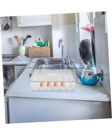 MAGICLULU 1pc Egg Storage Box Fridge Refrigerator Egg Bin Food Storage Case Food Rack Dumpling re-usable 32.5x22.5cm Assorted Color - Buy Online on GoSupps.com