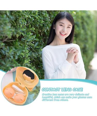 Heallily Contact Lens Case - Portable Travel Kit for Soaking & Storing Lenses - Mini Holder Container - Buy Online on GoSupps.com