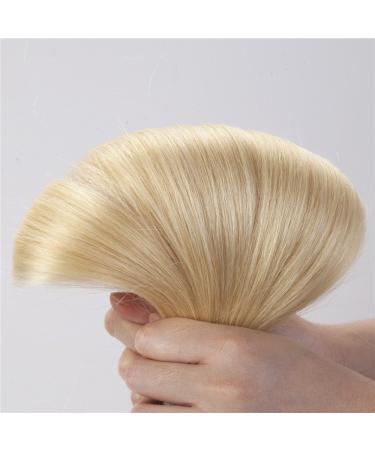 Clip-in Real Hair Extensions - 60cm Remy Hair with 5 Clips (#613 Light Blonde 105g) - Buy Online on GoSupps.com