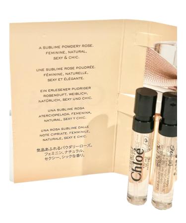 Chloe Eau De Parfum Sample Perfume WOMEN Spray 1.2 ml / 0.04 oz - set of 3 - Buy Online on GoSupps.com