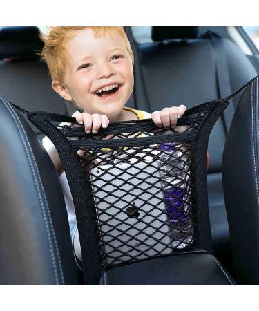 Car Seat Organizer| Elastic Storage Net| Mesh Bag for Car Boot| Backseat Barrier for Pets and Kids - Buy Online on GoSupps.com