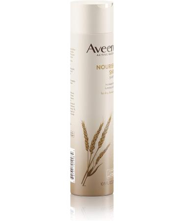 Aveeno Nourish+ Shine Illuminating Shampoo - 10.5 fl. oz for Shiny Hair | International Shipping Available - Buy Online on GoSupps.com