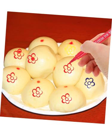 ABOOFAN 9 Pcs Baking Pen Food Markers Edible Markers Decorating Fondant Pen Easter Eggs Painting Drawing Pen for Cake Decorating Pen Food Decorating Writer Double Sided Hook Line Plastic - Buy Online on GoSupps.com