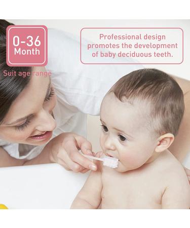 60-Pack Baby Tongue Cleaner & Toothbrush - Disposable Mouth Cleaner for Newborns - Soft Gauze Oral Cleaning Stick - Dental Care for 0-36 Month Baby - White, 60 Count - Buy Online on GoSupps.com