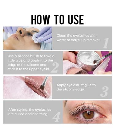 Permania Eyelash Lifting Glue - White Peach & Grape 20g | Brow & Lash Adhesive for Stunning Eye Looks - Buy Online on GoSupps.com