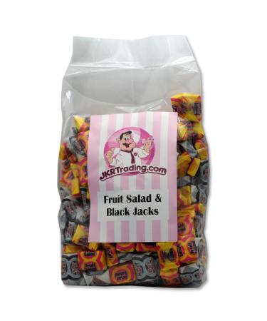Fruit Salads Black Jack 1KG Value Bag Individually Wrapped Chews