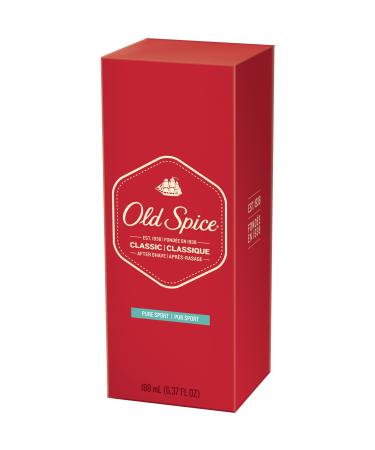Old Spice Classic After Shave Lotion, Pure Sport, 6.37 Ounce Bottle,Pack of 3 Pure Sport 6.37 Fl Oz (Pack of 3)