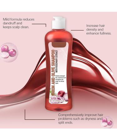  Cynamus Onion and rosemary shampoo and treatment set onion shampoo and treatment shampoo and conditioner for growth and volume against hair loss - Buy Online on GoSupps.com