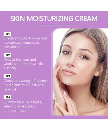 Face Moisturizer for Women - Anti Wrinkle Face Cream - Moisturiser Face Women - 4 in 1 Face Cream - Hyaluronic Acid Ingreients - Deeply Nourishes Skin - Skin Lightening Cream - Buy Online on GoSupps.com