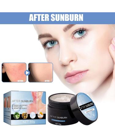  Lambo After-Sun Milk - Organic Moisturizing Cream Soothing and Hydrating Repairs Sunburn and Scars | Aloe Vera Gel for Face Hair and Body Lambo - Buy Online on GoSupps.com