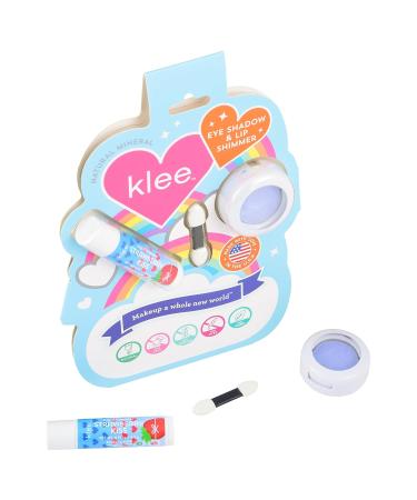 LunaStar Klee Eye Shadow & Lip Shimmer Makeup Kit - Non-Toxic Kid-Friendly Made in USA (Periwinkle Kiss) - Shop Internationally - Buy Online on GoSupps.com