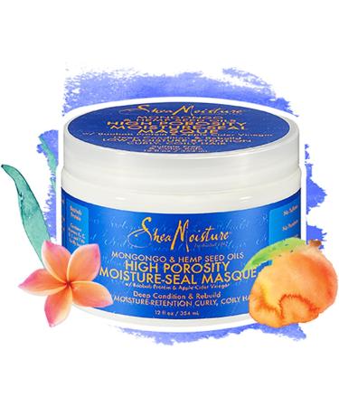 SHEA MOISTURE Mongongo & Hemp Seed Oils High Porosity Moisture-Seal Mask - Buy Online on GoSupps.com