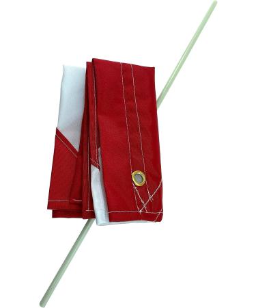 SPEARFISHING WORLD Dive Flag 14x16 in for Scuba Diving & Spearfishing | Float Buoy Pole | Removable Stiffening Pole | Easy to Use - Buy Online on GoSupps.com