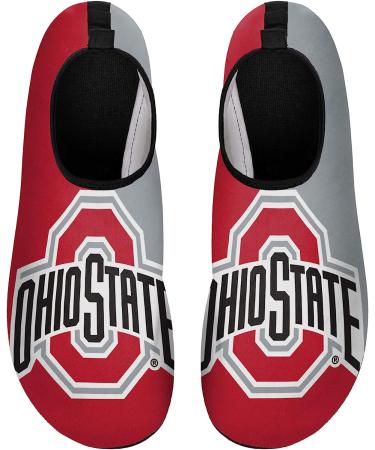 FOCO Ohio State Buckeyes Barefoot Beach Pool Water Shoes - Size 9-10 - Buy Online on GoSupps.com