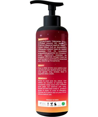 Scented Body Oil After Shower - Clove Cinnamon & Lavender Essential Oil | Long Lasting Fragrance & Nourishing Formula - Natural Shea Butter Jojoba & Coconut Oil - 6.76 Fl Oz | International Shipping Available - Buy Online on GoSupps.com
