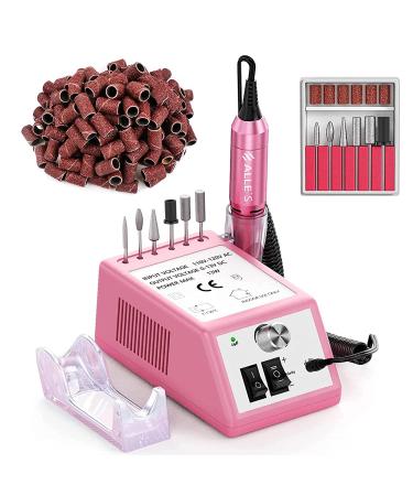 Electric nail cutter professional nail milling milling milling milling mill-nailed file 20 000 rpm acrylic gel nails Polier tool drilling drilling for home and salon use milling cutter Mother's Day gift 1st pink-20000 rpm - Buy Online on GoSupps.com