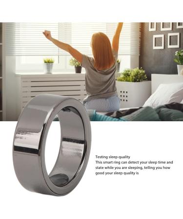 Smart Ring Fitness Monitor Body Temperature Lightweight Smart Ring Health IPX8 Waterproof for Daily Life for Men (22)(20) 17 - Buy Online on GoSupps.com
