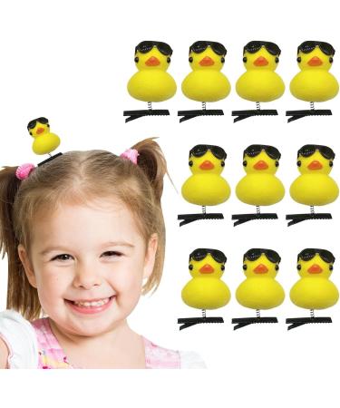 Duck Plush Hairpin | Duck Plush Hair Clips Hairpin Pins | Yellow Duckling Hair Clip Hair Accessories for Girls Women - Buy Online on GoSupps.com