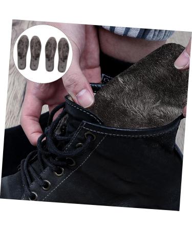 NOLITOY Height Increasing Insoles - 2 Pairs Thermal & Plush Shoe Inserts for Men & Women - Invisible Comfort for Plantar Support - Buy Online on GoSupps.com