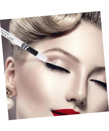 TOVINANNA Eyeshadow 50 pcs Cosmetics White Cosmetic Smudge-proof Multi-function & Lying Simple Highlighter Gliding Line 1 count (Pack of 1) Whitex5pcs - Buy Online on GoSupps.com