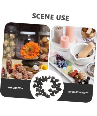 GLEAVI Volcanic Stone Aromatherapy Set | Essential Oil Diffuser Rock | Home Decoration & Fragrance Diffuser | Black Volcanic Rock - Buy Online on GoSupps.com