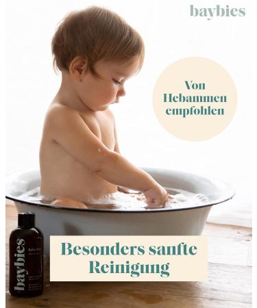 Buy Baybies Baby Bad 200ml | Gentle Bathroom Additive | Certified Natural Cosmetics for Babies | Mild Care Cleansing Solution - Buy Online on GoSupps.com
