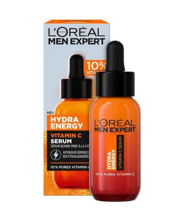 L'Or al Men Expert Nursing Set for Tired Skin | XXL Face Cream Serum & Eye Roll-On | Moisture Care & Anti-Fatigue Solution for Men - Buy Online on GoSupps.com