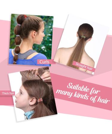 12-Piece Elastic Hair Ties for Women & Girls | Stylish Ponytail Holders in Mixed Colors - Buy Online on GoSupps.com