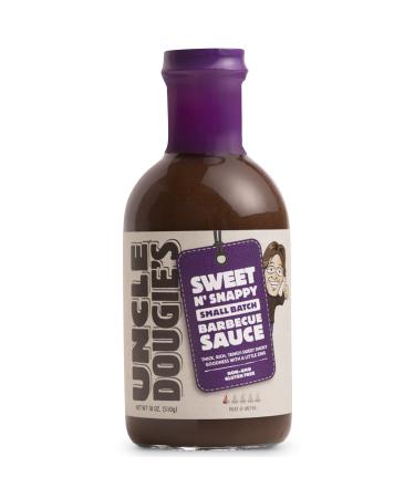 Uncle Dougie's Sweet N' Snappy BBQ Sauce - Pack of 4