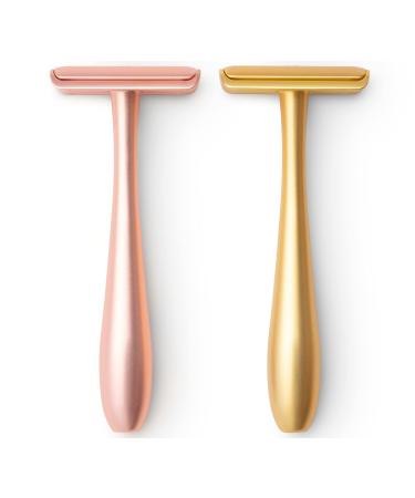 Juwita ergonomically shaped razor plane for women with safety head including 5 astra razor blades -razor plane women -Safety Razor -Razor plane set -razor plane women -safety razor ros