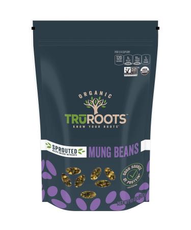 TruRoots Organic Sprouted Mung Beans, Certified USDA Organic, Non-GMO Project Verified, 10 Ounces (Pack of 6)